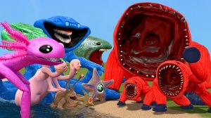 Я стал морским монстром и сражаюсь против других морских монстров