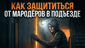 Как защититься от мародёров в подъезде: двери, шум, свет, правила общения