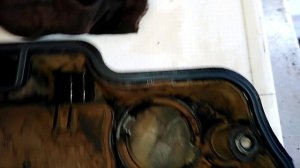 опель корса 1,4 смена прокладки клапанной крышки