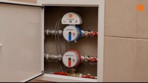 Умный счётчик воды с автоматической передачей показаний kolibri