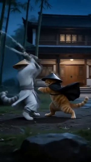 Коты самураи2