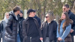 Родные и близкие на могиле Олега Табакова в дату памяти / Новодевичье  кладбище 12 марта 2026