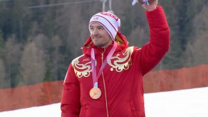 Горнолыжник Алексей Бугаев завоевал бронзу в гигантском слаломе на Паралимпиаде.