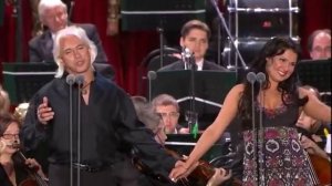 Анна Нетребко, Дмитрий Хворостовский. "Подмосковные вечера"