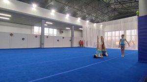 ТР 1 юношеский разряд, Володченко - Разумовская - Гришаева, КСШОР, Комбинированное упражнение