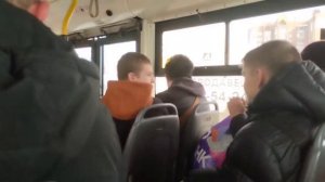 Поездка на троллейбусе Тролза-5275.03 «Оптима» № 1045, маршрут 5А