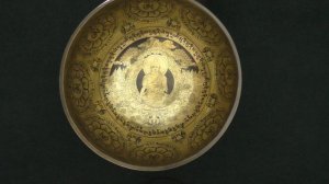 Поющая чаша Бутанская 21,6 см, Фа 174 Гц, Си 499 Гц