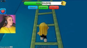 ПОБЕГ ИЗ АКВАПАРКА БАРРИ С АЛЁНОЙ в ROBLOX!