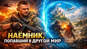 АУДИОКНИГА ПОЛНОСТЬЮ | Наёмник, попавший в другой мир | ПОПАДАНЦЫ | Книга 1 из 2