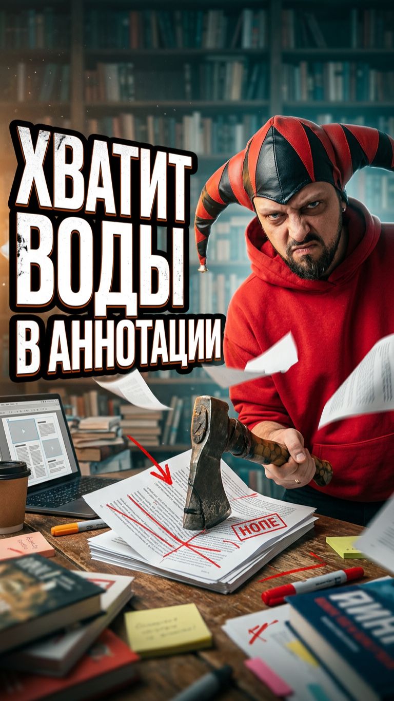 90% авторов не умеют писать аннотацию к своим книгам!