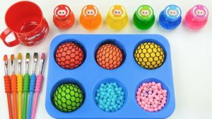 Как сделать радужные слаймы ✨ своими руками с помощью ASMR-игры 💖 #028