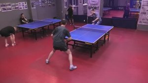 I ф. Грязнов Г. (615) - Жураковский А. (590) 10.03 настольный теннис Малиновый 400+ турнир