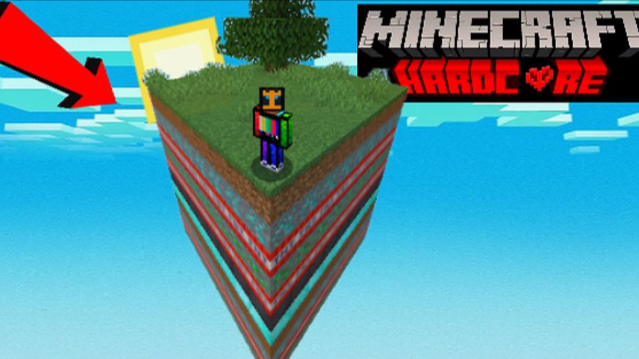 Майнкрафт, но чанк ПОЛНОСТЬЮ ИЗ РАНДОМНЫХ СЛОЁВ. Майнкрафт Хардкор