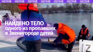 Тело второго погибшего ребенка, пропавшего семь дней назад, обнаружено в подмосковном Звенигороде