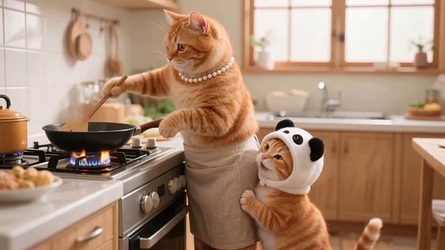 Поход котенка в тигровой шляпе!☀️ Трогательное приключение с коллекцией рассказов о путешествиях сем смотреть онлайн