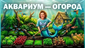 ЗАПУСК АКВАРИУМА ОГОРОДА | СОИЛ MASHA BLOOM | ВЫСАДКА РАСТЕНИЙ