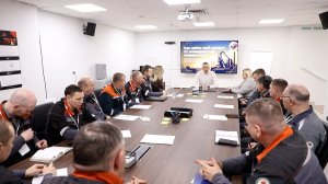 Участники программы «Стальной лидер» встретились с одним из главных наставников