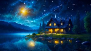 ✨ СКАЗОЧНО КРАСИВАЯ УСПОКАИВАЮЩАЯ МУЗЫКА ДЛЯ СНА 🎵 РАССЛАБЛЯЮЩАЯ МУЗЫКА ДЛЯ ДУШИ В ДОМЕ НА БЕРЕГУ