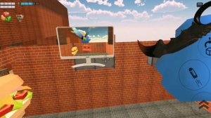 паркур в chicken gun