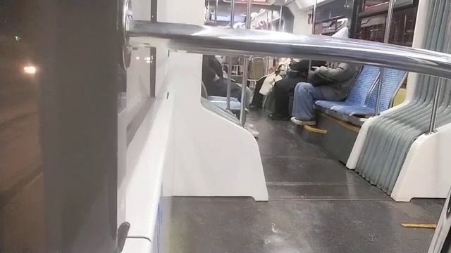 Поездка На Новогоднем Трамвае №36 №31302 (Метрогородок–МЦД Новогиреево) Москва 07.12.2024