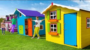 Три домика для всех!...