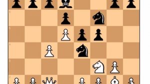 Юрий Балашов гениально отдал коня на _е4_ и поставил красивый мат