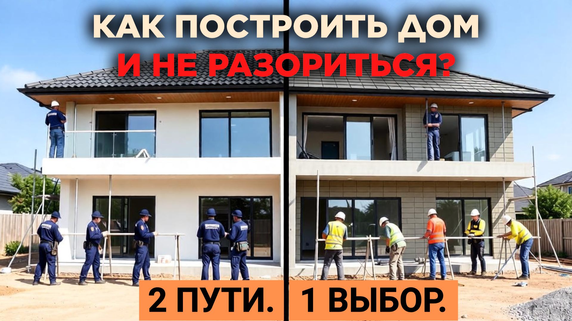 Дом под ключ или поэтапное строительство? Честный разбор двух стратегий.