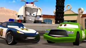 МУЛЬТИКИ ПРО МАШИНКИ 🚗 МОЛНИЯ МАКВИН НА СТРАЖЕ ПОРЯДКЕ. ПОМОГАЕТ ШЕРИФУ ЛОВИТЬ НАРУШИТЕЛЕЙ