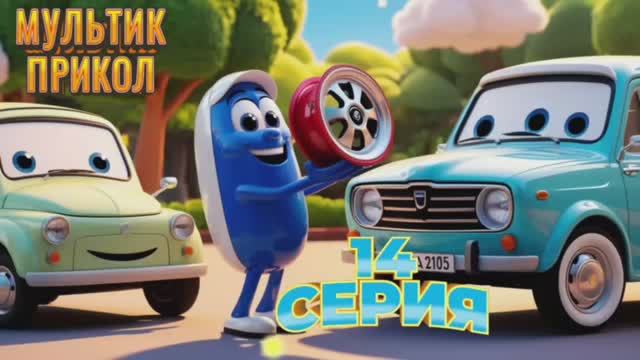 Мультик Анекдот про наши машины #анекдоты #смешно #прикол #оченьсмешно #шутка