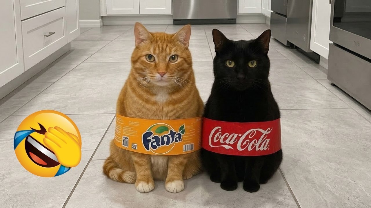 Кошки - абсолютные комедианты. Лучшие приколы с кошками и котами