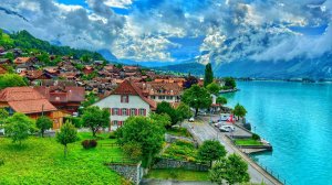 Бриенц - самая красивая швейцарская деревня, Швейцария 4K | #путешествиеонлайн #шариклайф