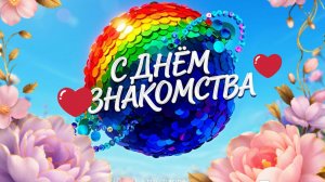 С днём знакомства! Красивая песня поздравление