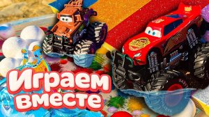 Игрушки из мультика ТАЧКИ ! ИГРАЕМ В ПОЛНУЮ КОЛЕКЦИЮ ИЗ МУЛЬТФИЛЬМА ! ЧАСТЬ 12