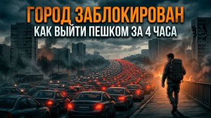 Город заблокирован: как выйти пешком за 4 часа