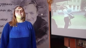Виктория Чубукова читает стихотворение В.Е. Сорочкина "Среди проталин"