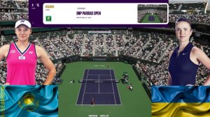 (3) 🇰🇿Елена Рыбакина - (9) 🇺🇦Элина Свитолина