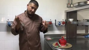 Десерт в виде Граната от Рената Агзамова