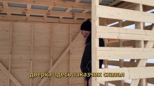 Хозяйственный блок 4х11 в Адышево