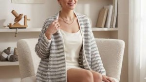 Узор крючком для жакета - Вязание крючком для начинающих