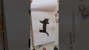 обзор на мой скетчбук