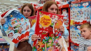 VLOG: ДЕТИ ВЫБИРАЮТ СЕБЕ АДВЕНТ КАЛЕНДАРЬ! КАТЯ СКУПИЛА ZARA HOME! 18.11.25