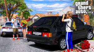 ОПЕРСКАЯ ЕЗДА В GTA 5 - МОЯ ДЕВУШКА ИЗМЕНЯЕТ МНЕ С МАЖОРОМ НА AUDI RS7! ДРАКА НА ДОРОГЕ! 🌊ВОТЕР