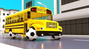 Детские песенки «Колеса на автобусе» - «Желтый автобус на колесах» - Детские стишки и песенки