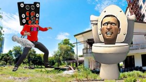 Как Скибиди Туалет и Спикермен оказались в Реальной Жизни