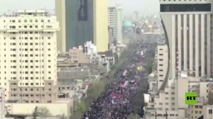 مسيرة يوم القدس في إيران وسط قصف أمريكي إسرائيلي