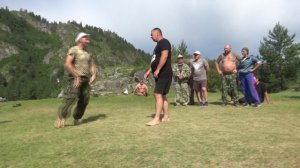 СЪЁМ УДАРА КОРПУСОМ ( без рук ) - упражнение для разработки и тренировки таза . Система РБ спецназа