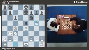 Магнус получил мат на 17-м ходу!