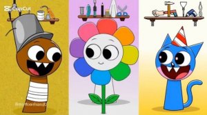 SPRUNKI INCREDIBOX МУЛЬТИК АНИМАЦИЯ 🟢 НЕОЖИДАННЫЙ ЭКСПЕРИМЕНТ С МЕГА-БУТЫЛКОЙ — РЕАКЦИЯ