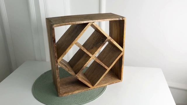 Подставка для бутылок ГЕОМЕТРИЯ, на 4 бутылки, 33х15 см, A44340490