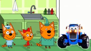 СИНИЙ ТРАКТОР И ТРИ КОТА - ПУТЕШЕСТВИЕ В САНКТ ПЕТЕРБУРГ - ИРГОВОЙ МУЛЬТИК ДЛЯ ДЕТЕЙ